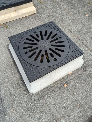 Putafdekkingen beton gietijzer, Verzenden, Nieuw, Afvoer