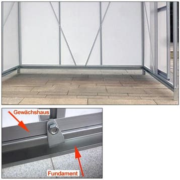 Gegalvaniseerde stalen fundering 190x122x12cm - voor aang..., Tuin en Terras, Kweekspullen, Verzenden, Nieuw