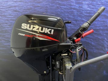 “ Suzuki 8 pk buitenboordmotor | Langstaart “, 5 tot 10 pk, Viertaktmotor, Ophalen of Verzenden, Zo goed als nieuw