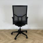 ergonomische bureaustoel  vv gaasrug, zwart, Gebruikt, Zwart, Ophalen of Verzenden, Bureaustoel