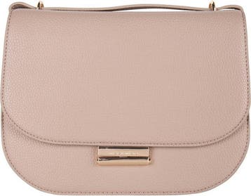 Mister Miara vegan leather crossbody tas zand, Verzenden, Nieuw