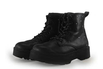 Skechers Veterboots Meisjes in maat 34 Zwart, Verzenden, Jongen of Meisje, Schoenen, Skechers