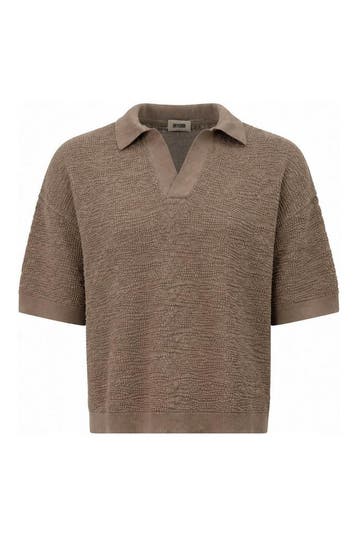 Drykorn Polo in maat L Beige, Verzenden, Zo goed als nieuw, Overige kleuren, Drykorn