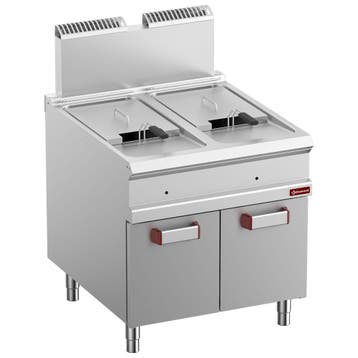 Diamond Friteuse | OPTIMA 900 | Gas | 18+18L | 90°C/190°C |, Zakelijke goederen, Horeca | Keukenapparatuur, Ophalen of Verzenden