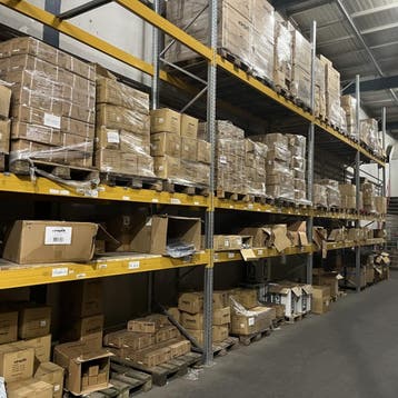 Gebruikte Polypal palletstelling 6250x3600x1100 mm (hxbxd) 3, Zakelijke goederen, Kantoor en Winkelinrichting | Magazijn, Stelling en Opslag