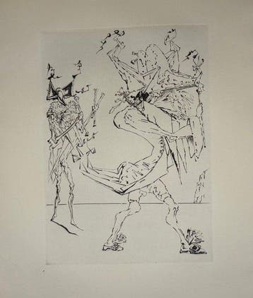 Salvador Dali (1904-1989) - Le Tricorne (El sombrero de tres