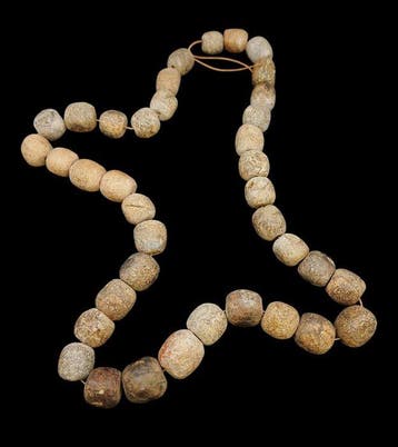 Prehistorisch Been Mammoet-kralenketting (Zonder