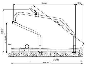 Ligbox Spinder Delta-DS 206  voor grootvee, Dieren en Toebehoren