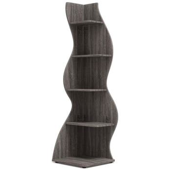 Moderne 5-Laags Hoek Boekenkast – Design Hoekkast Hout, Huis en Inrichting, Kasten | Boekenkasten, Verzenden, Nieuw