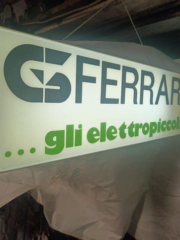 Serenari pubblicità Ozzano (BO) - Neonbord Ferrari