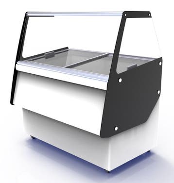 CombiSteel Schepijsvitrine | CUBA | 540L | 13x 5L | Statisch, Ophalen of Verzenden, Nieuw