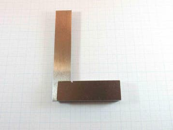 Blokhaak - winkelhaakje  68x102mm, Verzenden, Nieuw