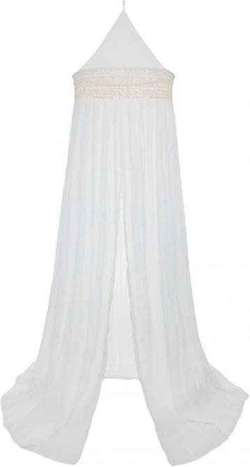 Klamboe Babykamer Vintage | Ivory 245cm | Retourdeal 29%, Ophalen of Verzenden, Nieuw, Klamboe