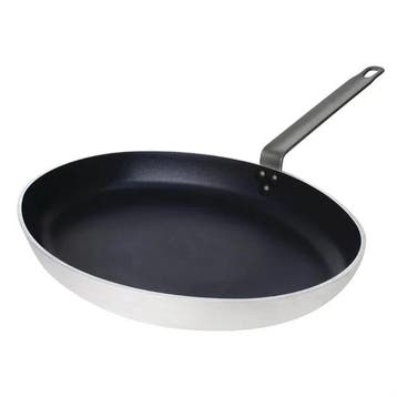 ovale koekenpan aluminium 36cm | teflon platinum plus | o..., Verzenden