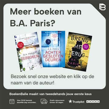 Achter gesloten deuren - B.A. Paris 9789026336898, Verzenden, Gelezen, B.A. Paris