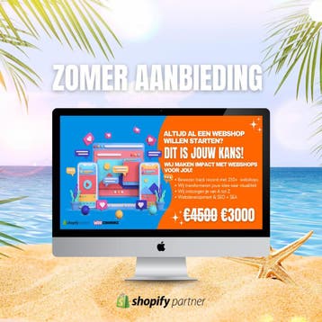 Meest complete webshop pakket van Nederland nu €3000