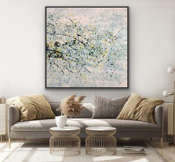 Laura Pinchete - Colores en el cielo (cuadrado) II XL