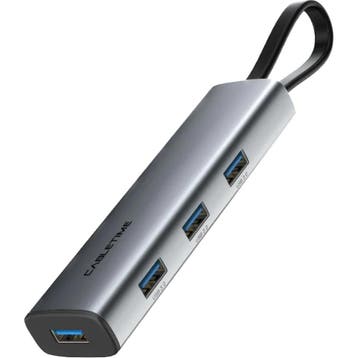 Cabletime – USB C hub 4 in 1 – 4x USB 3.0 – 5Gpbs, Computers en Software, Dockingstations, Laptop, Nieuw, Ophalen of Verzenden