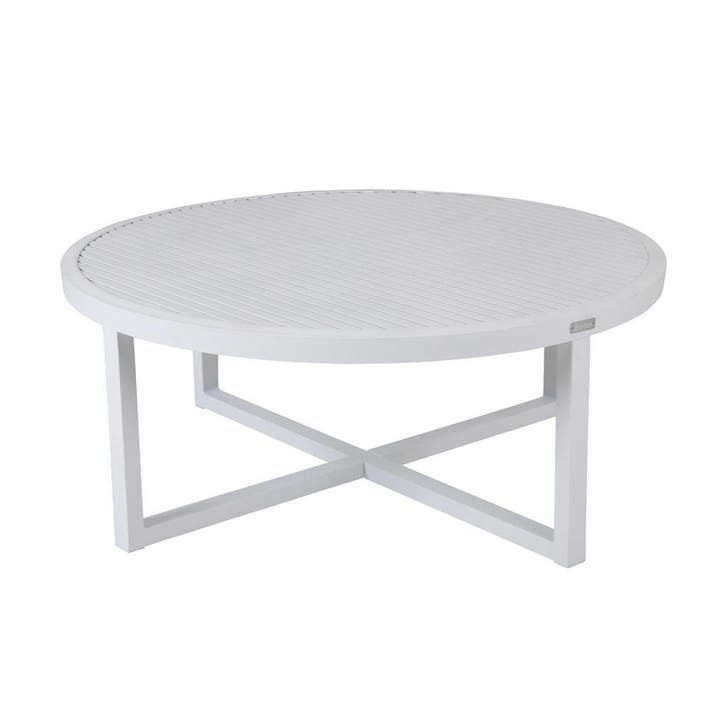 *WOONWINKEL* Salontafel Buiten Wit, Tuin en Terras, Tuinsets en Loungesets, Nieuw, Verzenden