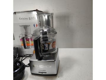 Magimix Cuisine Système 5200 XL - Keukenmachine - Mat chroom, Verzenden, Zo goed als nieuw