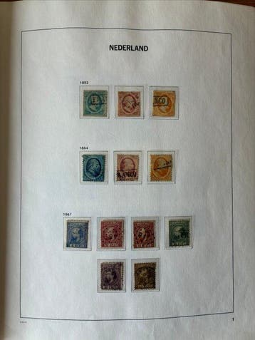 Nederland 1852/1980 - Geavanceerde Nederlandse, Postzegels en Munten, Gestempeld