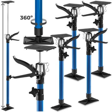 4 deurspanners, 51 bis 115cm - blauw, Verzenden, Nieuw