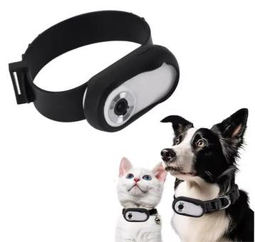 Huisdiercamera Halsband –HD 1080P Video en Foto met LCD Sche, Dieren en Toebehoren, Verzenden, Nieuw