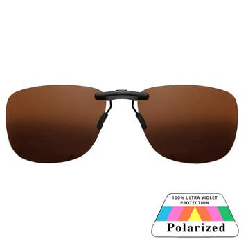 Fako Sunglasses - Clip On Voorzet Zonnebril In Box - Overzet, Verzenden, Nieuw