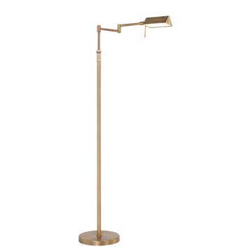 Mexlite vloerlamp Karl 5895BR Nieuwste collectie, Ophalen, Overige materialen, Nieuw, Klassiek