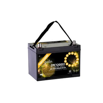 Zenith AGM High Crancking Rate accu | ZPC120051 | 12V 65Ah, Auto-onderdelen, Accu's en Toebehoren, Ophalen of Verzenden, Nieuw
