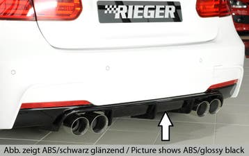 Rieger diffuser | geschikt voor BMW 3-Serie F30 / F31 (335i, Verzenden, Nieuw, BMW