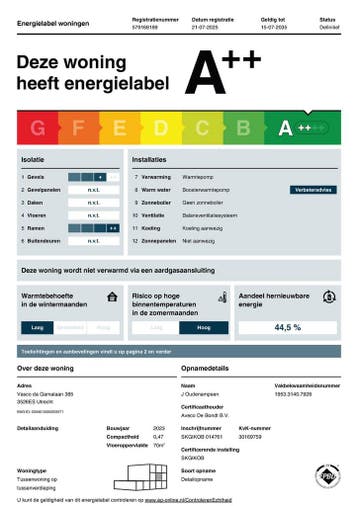 Te huur: Appartement Vasco da Gamalaan in Utrecht, Utrecht, Appartement, Utrecht
