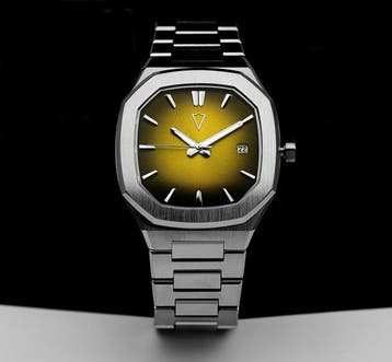 Aryon - Degrade Automatic Amber Watch - Zonder minimumprijs, Nieuw