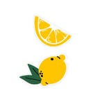6x Sticker Lemons XL (Stickers), Hobby en Vrije tijd, Stickers en Plaatjes, Ophalen of Verzenden, Nieuw, Meerdere stickers