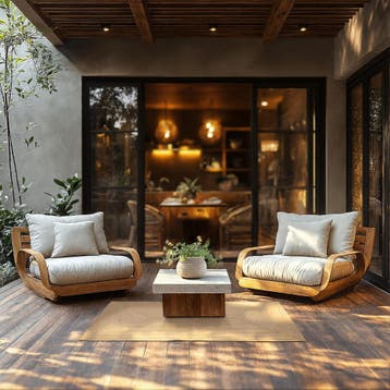Gevlochten vloerkleed Vibe van jute, boho-stijl, Verzenden, Nieuw