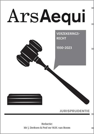 Jurisprudentie Verzekeringsrecht 1930 2023 9789493199873, Boeken, Zo goed als nieuw