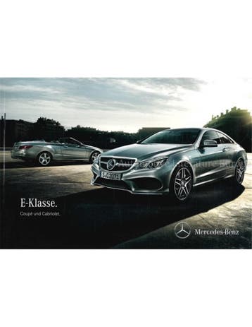 2015 MERCEDES BENZ E-KLASSE COUPÉ | CABRIOLET BROCHURE, Nieuw, Author