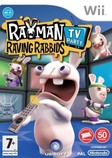 Rayman Raving Rabbids TV Party (Nintendo Wii), Verzenden, Gebruikt, Vanaf 3 jaar