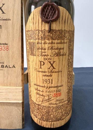 1931 Toro Albalá, Don PX Convento Seleccion -, Nieuw