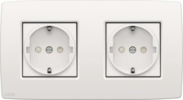 Niko originele Wandcontactdoos (WCD schakelmateriaal) -, Doe-het-zelf en Verbouw, Verzenden, Nieuw, Overige typen