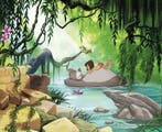 Jungle Book fotobehang, Swimming, Junglebook, Muurdeco4kids, Verzenden, Nieuw, Wanddecoratie