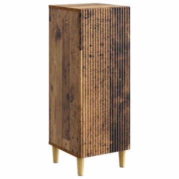 vidaXL Dressoir Oud hout 33 x 34,5 x 90 cm Bewerkt hout, Verzenden, Nieuw, Overige houtsoorten, Minder dan 50 cm