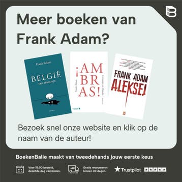 Confidenties aan een ezelsoor 9789460010699 Frank Adam, Boeken, Verzenden, Zo goed als nieuw, Frank Adam