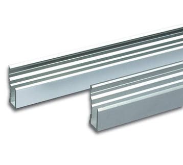 Spiegelprofiel-RVS look C31 Lengte: 750 mm, Doe-het-zelf en Verbouw, Metalen, Ophalen of Verzenden, Nieuw