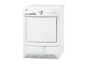 Zanussi ZTE277 - Condensdroger - 7 kg - 64 dB, Ophalen of Verzenden, Zo goed als nieuw, Voorlader, 85 tot 90 cm