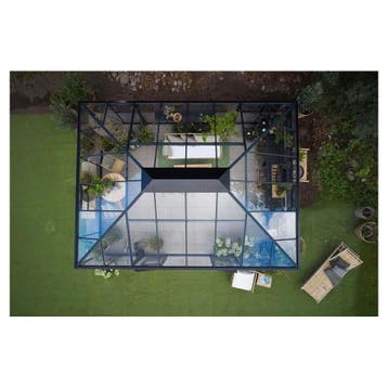 Juliana Grand Oase 25,6 tuinkamer - antracietgrijs, Verzenden, Nieuw