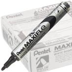 Maxiflo Whiteboard Marker MWL5M Zwart - Per Stuk, Ophalen of Verzenden, Nieuw, Overige typen