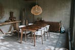 Vintage Deens design eettafels walnoot | Massief mangohout, Huis en Inrichting, Tafels | Eettafels, Nieuw, Retro, vintage, scandinavisch