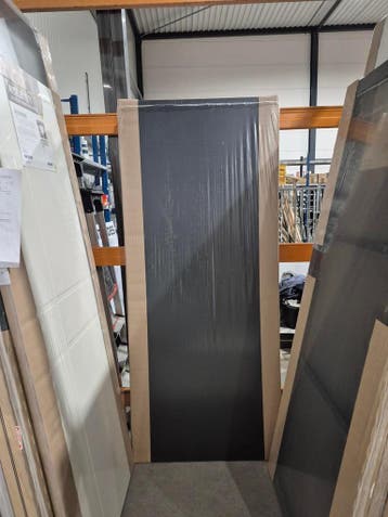 Svedex superlak binnendeur zwart 83 x 201.5 opdek rechts, Doe-het-zelf en Verbouw, Deuren en Horren, Ophalen of Verzenden, Nieuw