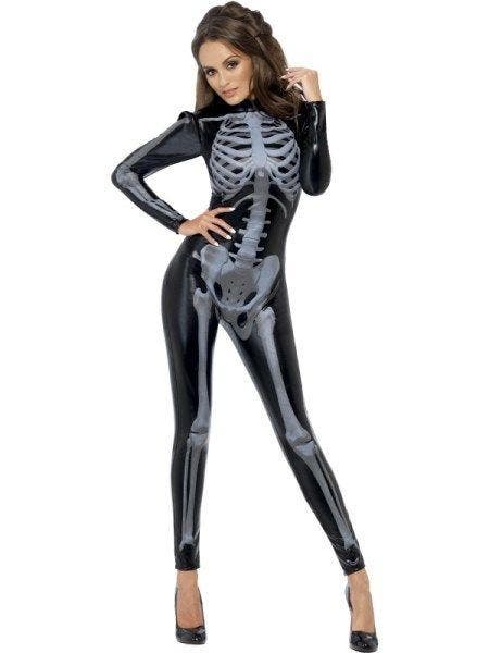 Fever sexy Skeletten catsuit, Kleding | Dames, Carnavalskleding en Feestkleding, Nieuw, Ophalen of Verzenden